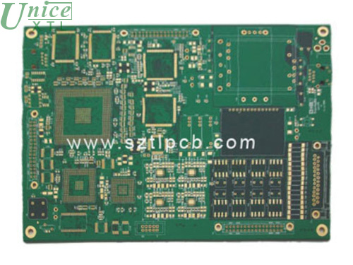 阻抗沉金八層板